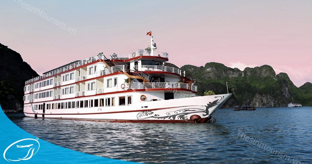 Khám phá Vịnh Hạ Long trên du thuyền 4 sao đẳng cấp 1 hinh anh tour du thuyen ha long 4 sao crown the sinh tourist sinh cafe 021 20230525