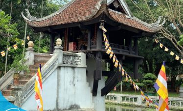 Du lịch thủ đô Hà Nội - Chùa Một Cột - Tour tham quan Hà Nội